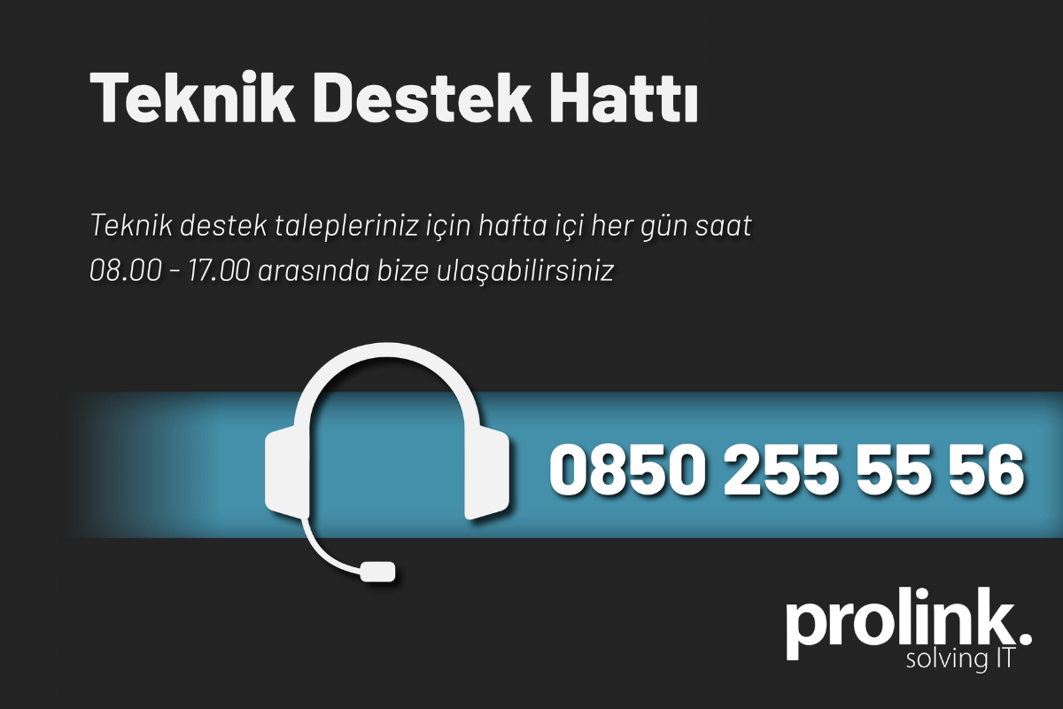 Prolink Technical Support
