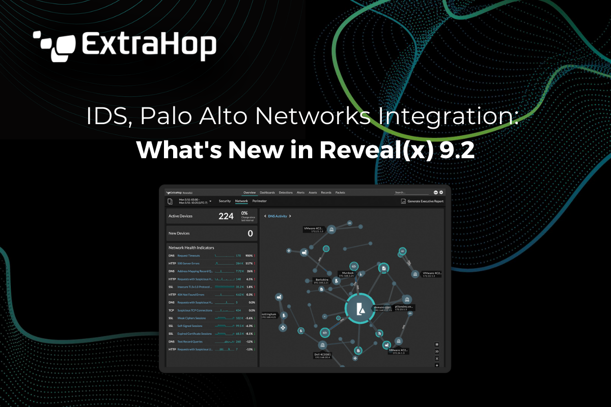 IDS, Palo Alto Networks Integration: What's New in Reveal(x) 9.2